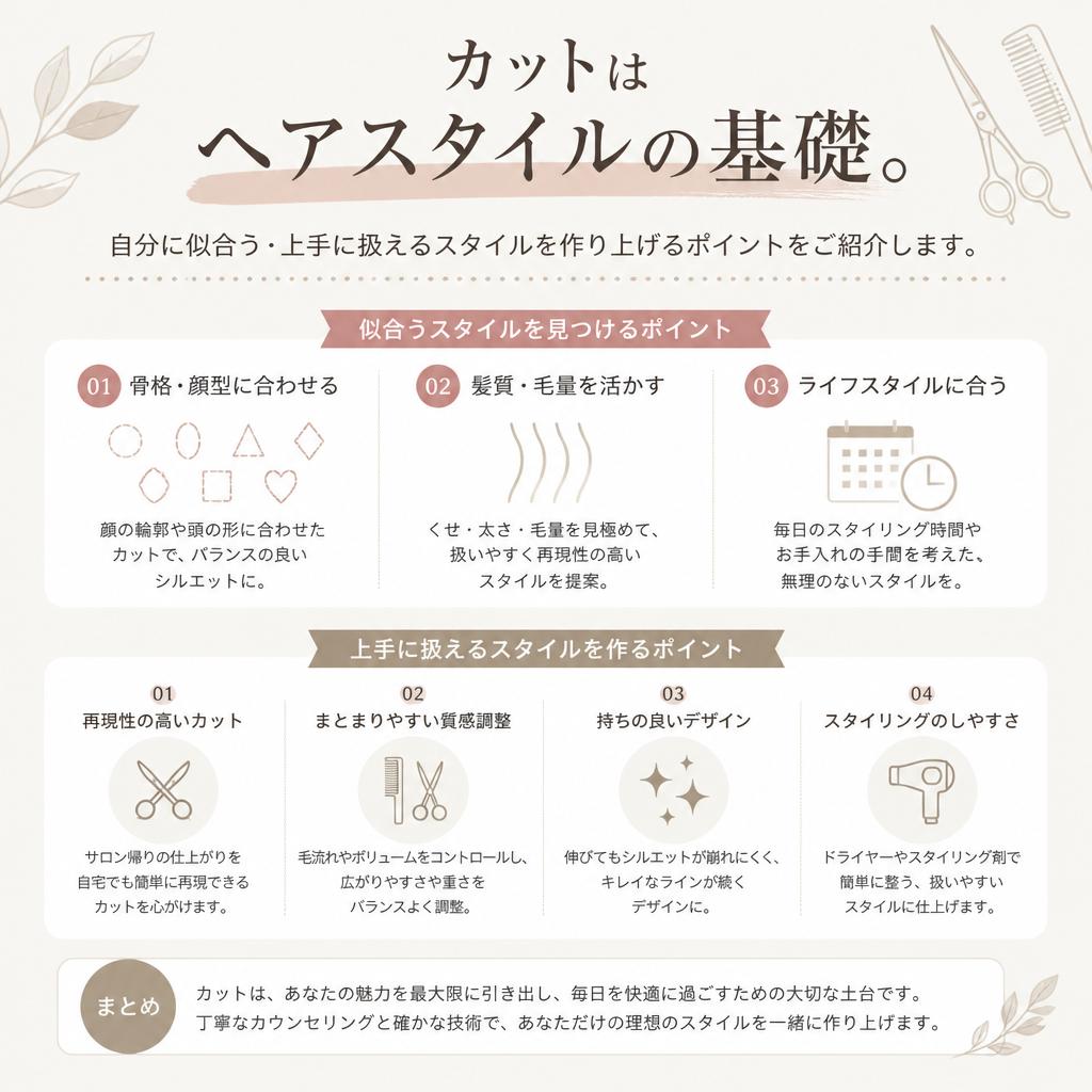 カットの重要性